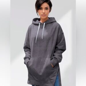the Warmy Heather Gray Women's Cowl Neck Sweater